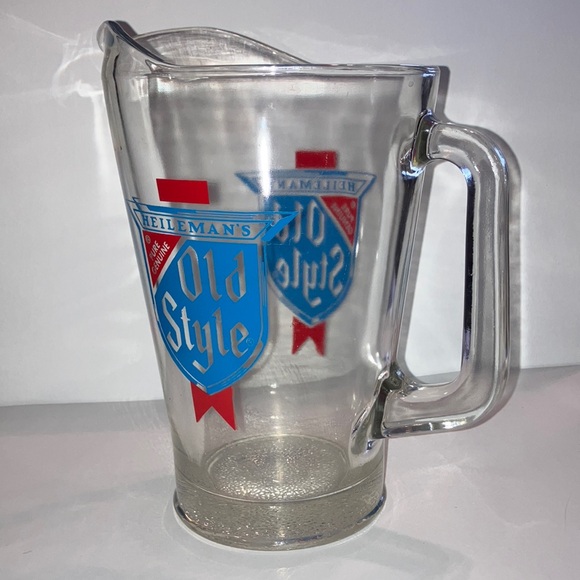 Heileman’s Old Style Vintage Beer Pitcher‎ - Picture 1 of 9